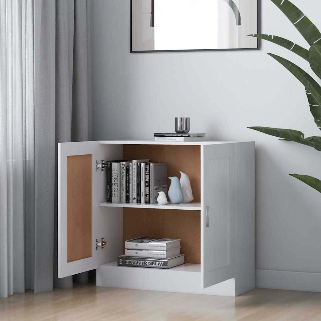 Vidaxl boekenkast 82,5x30,5x80 cm bewerkt hout wit