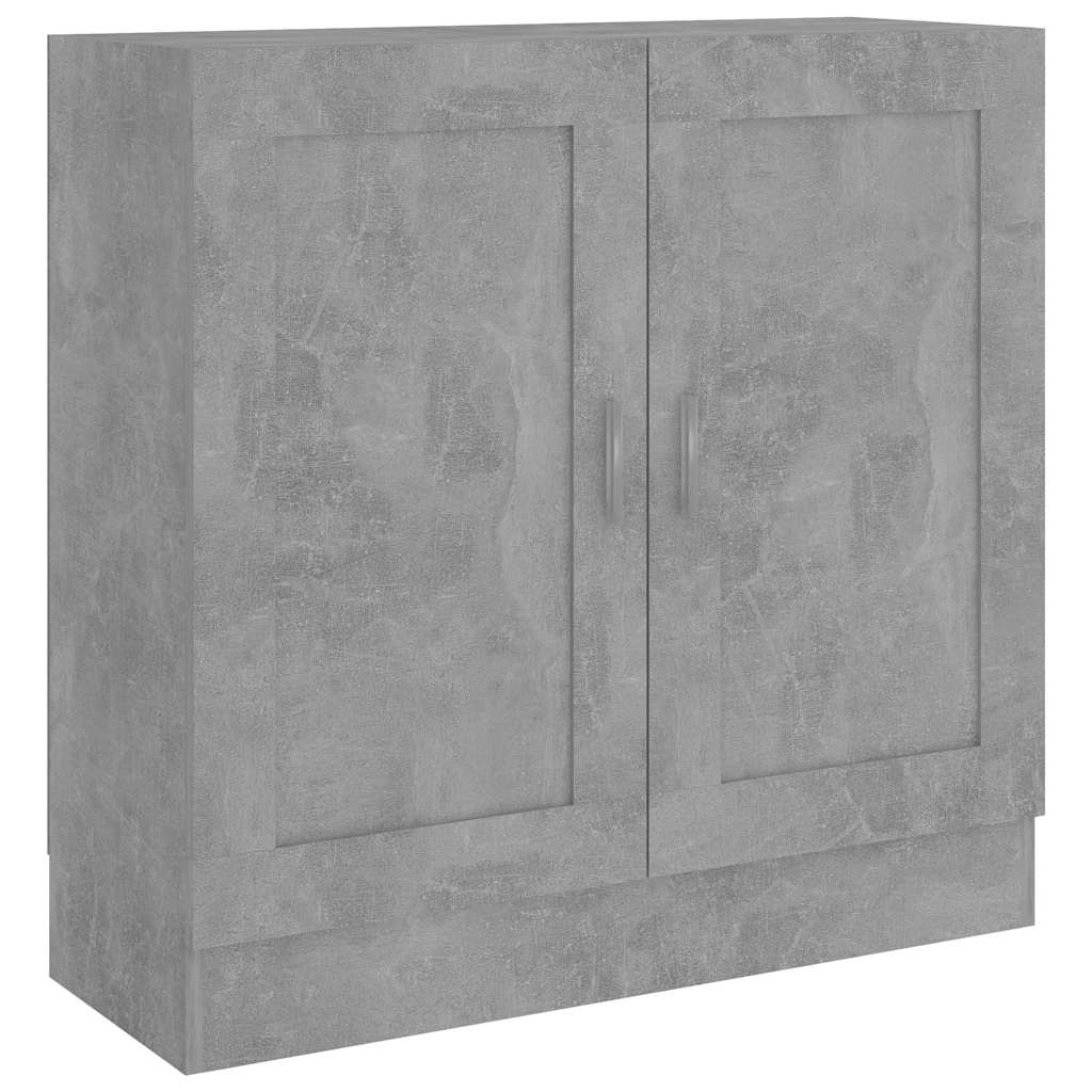 Vidaxl boekenkast 82,5x30,5x80 cm bewerkt hout betongrijs