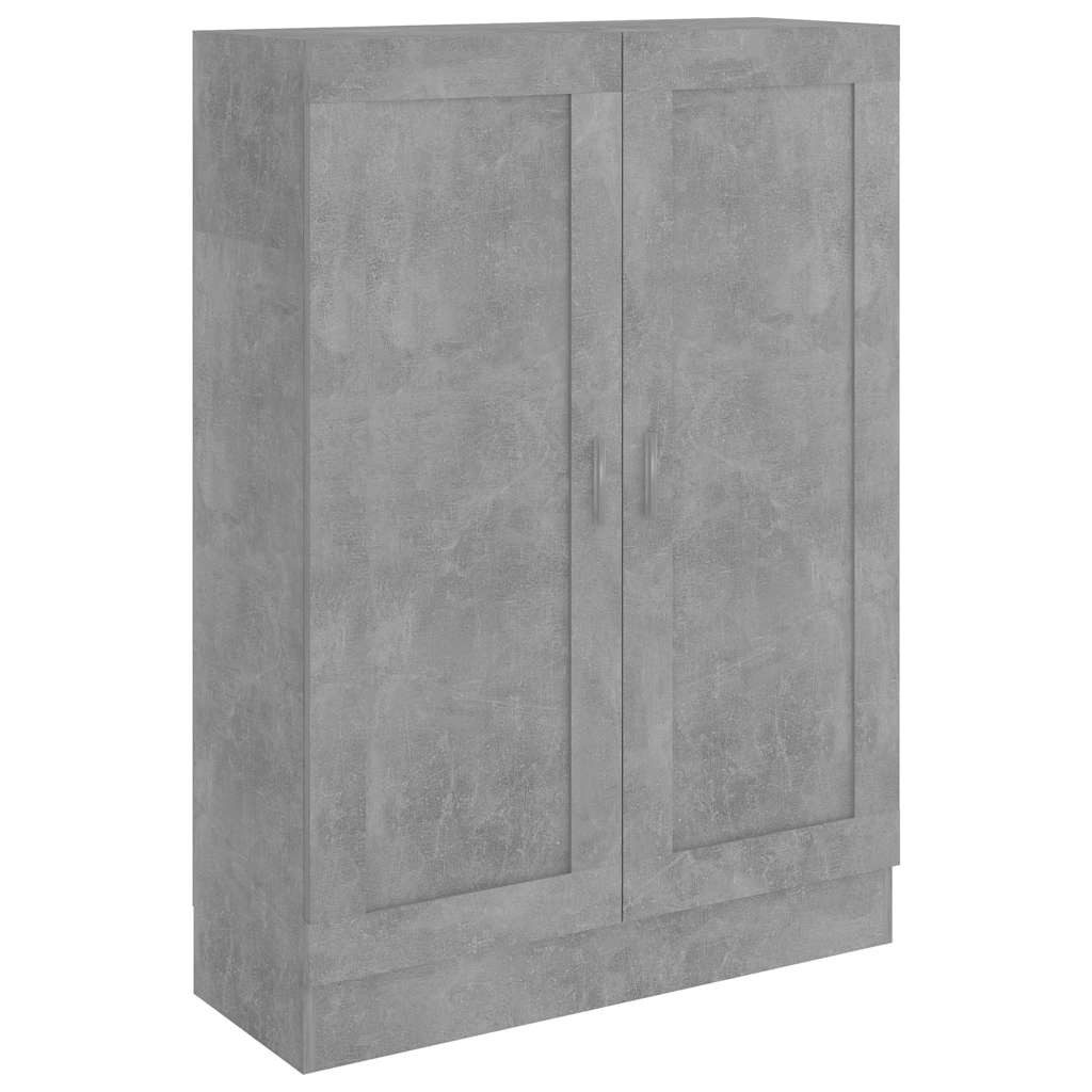 Vidaxl boekenkast 82,5x30,5x115 cm spaanplaat betongrijs