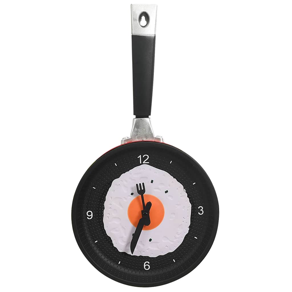 Vidaxx Wanduhr Ei in der Pfanne 18,8 cm