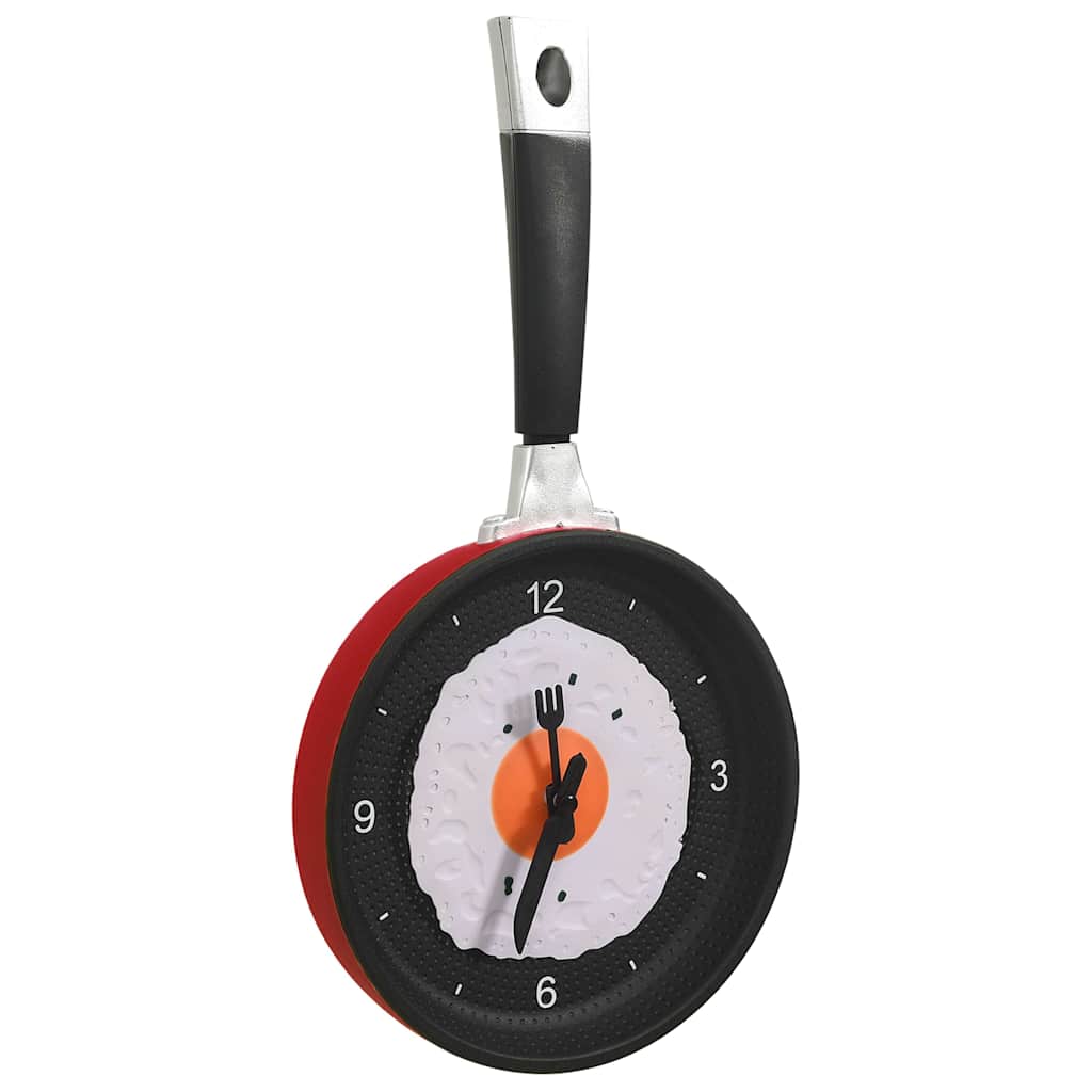 Vidaxx Wanduhr Ei in der Pfanne 18,8 cm