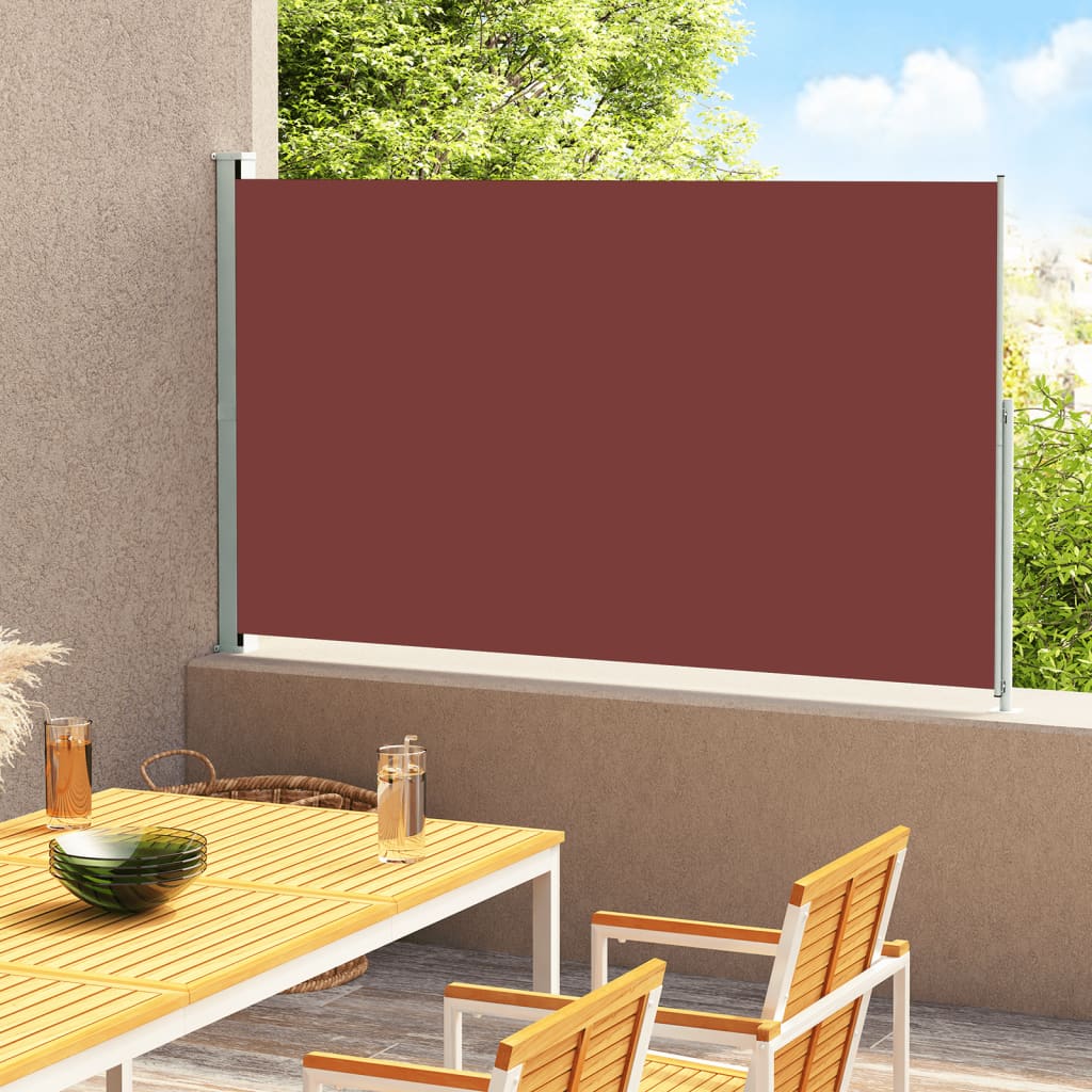 Vidaxl Garden Bildschirm ausziehbar 200x300 cm braun