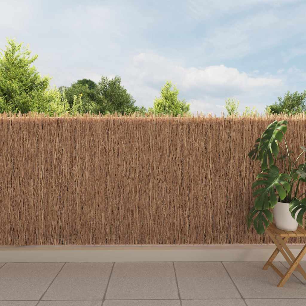 Vidaxl scherm 600x100 cm rijshout
