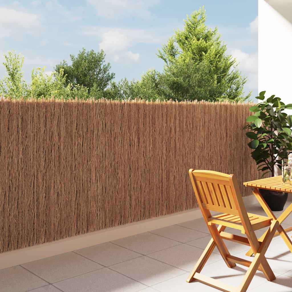 Vidaxl scherm 600x100 cm rijshout