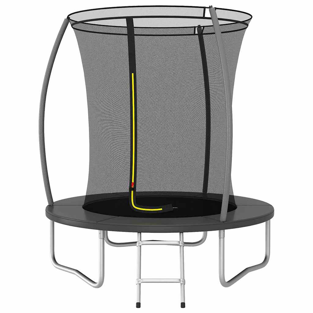 Vidaxl -Trampolin -Set um 80 kg 183x52 cm