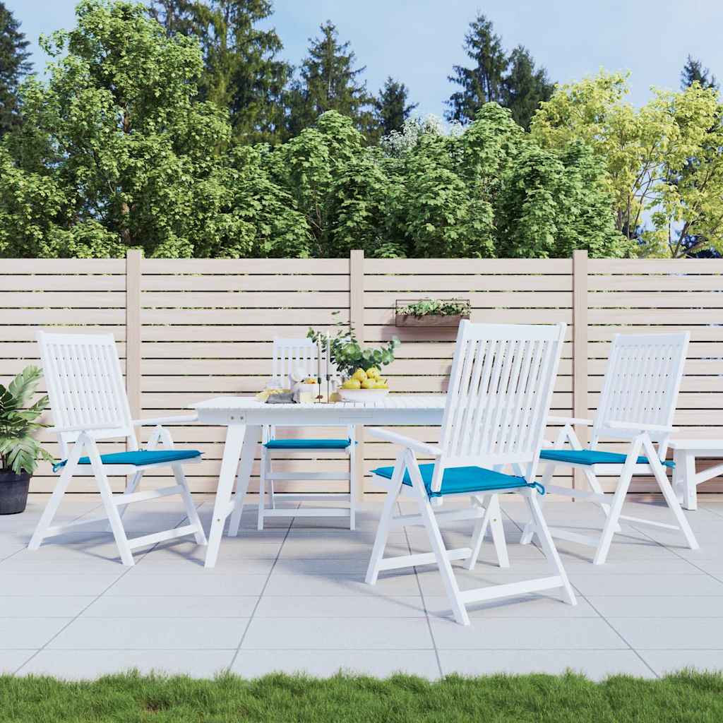 Vidaxl tuinstoelkussens 6 st 40x40x4 cm oxford stof blauw