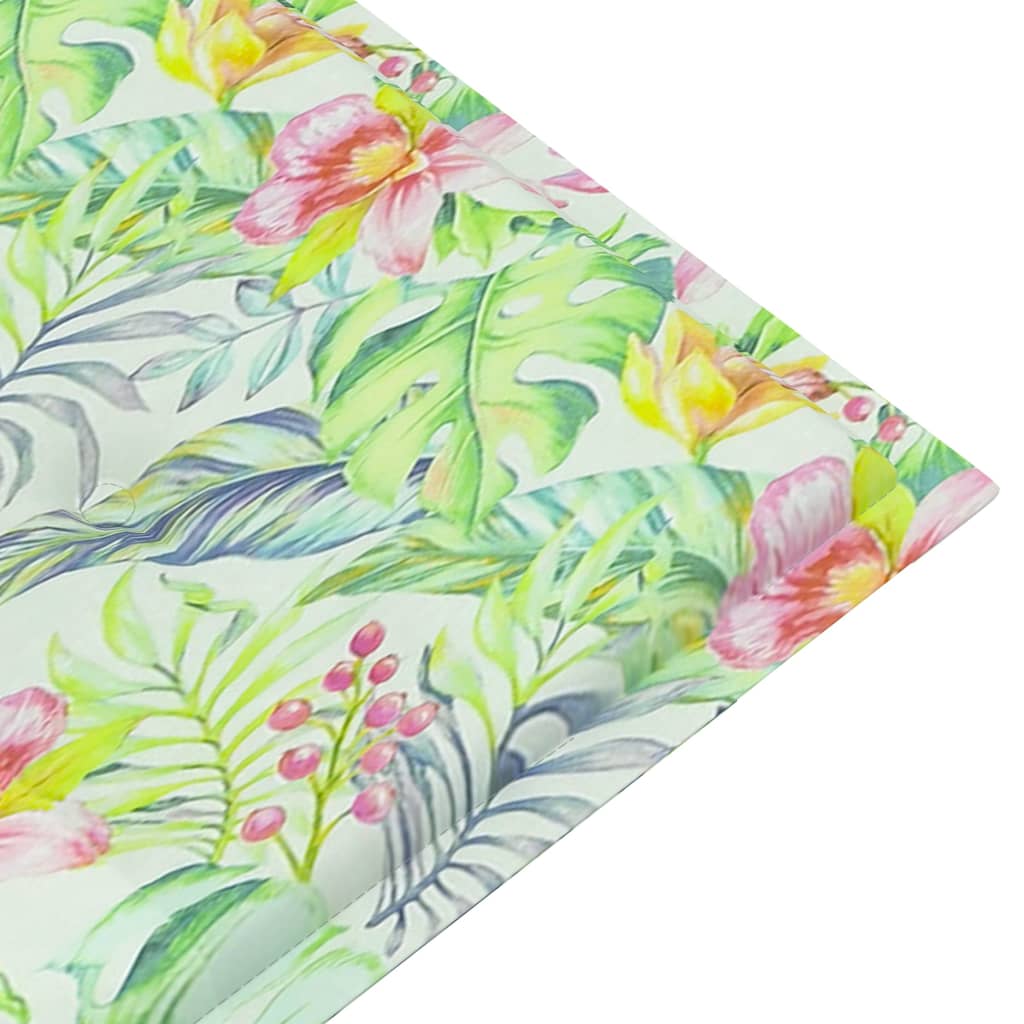 Vidaxl Garden Bench Kissen 150x50x3 cm Oxford Stoffblattmuster