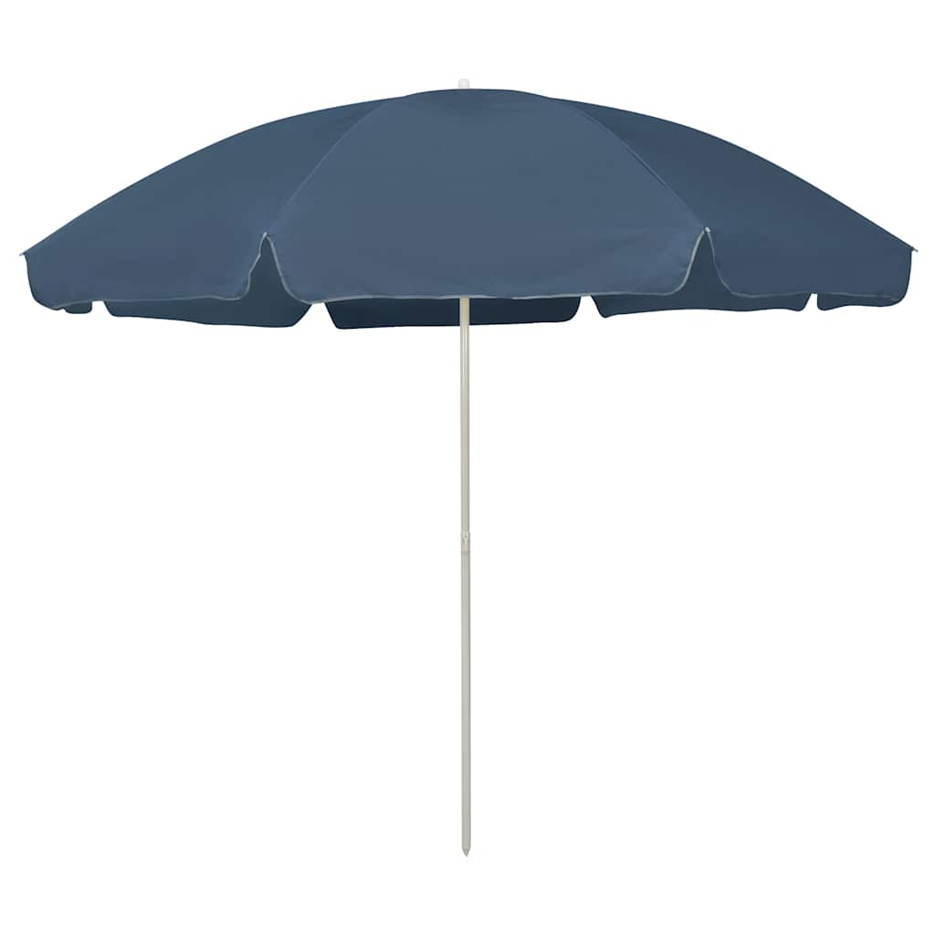 Vidaxl strandparasol 300 cm blauw