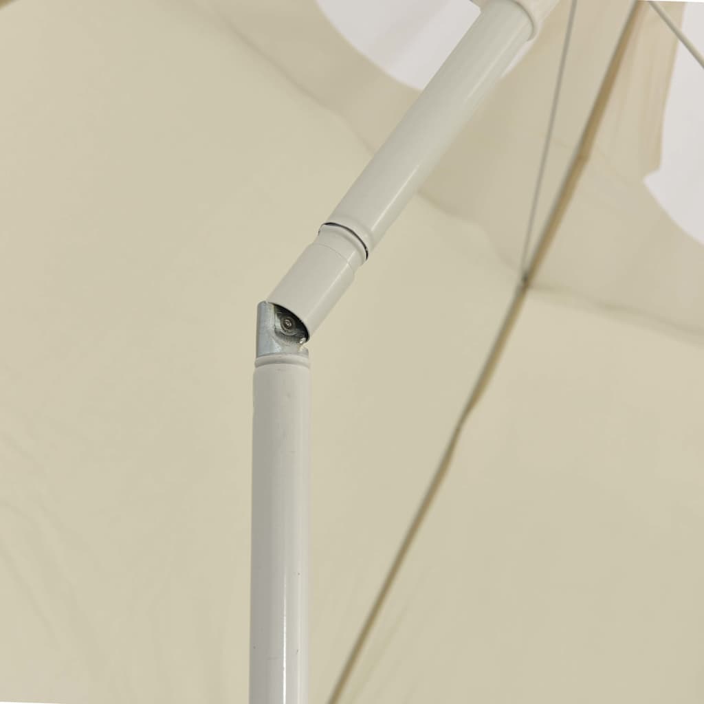 Vidaxl strandparasol 300 cm zandgeel