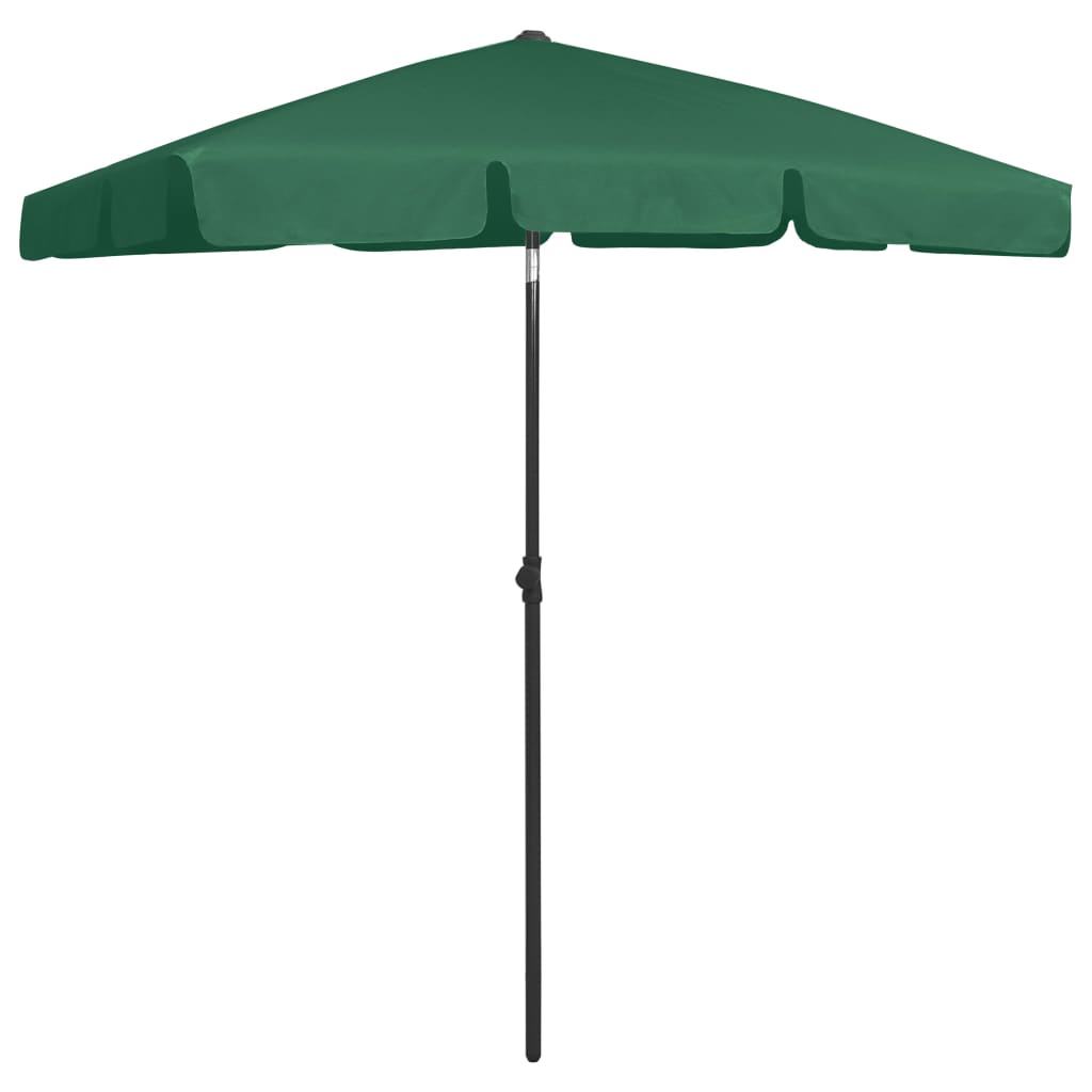 VidaXL Strandschirm 180x120 cm grün