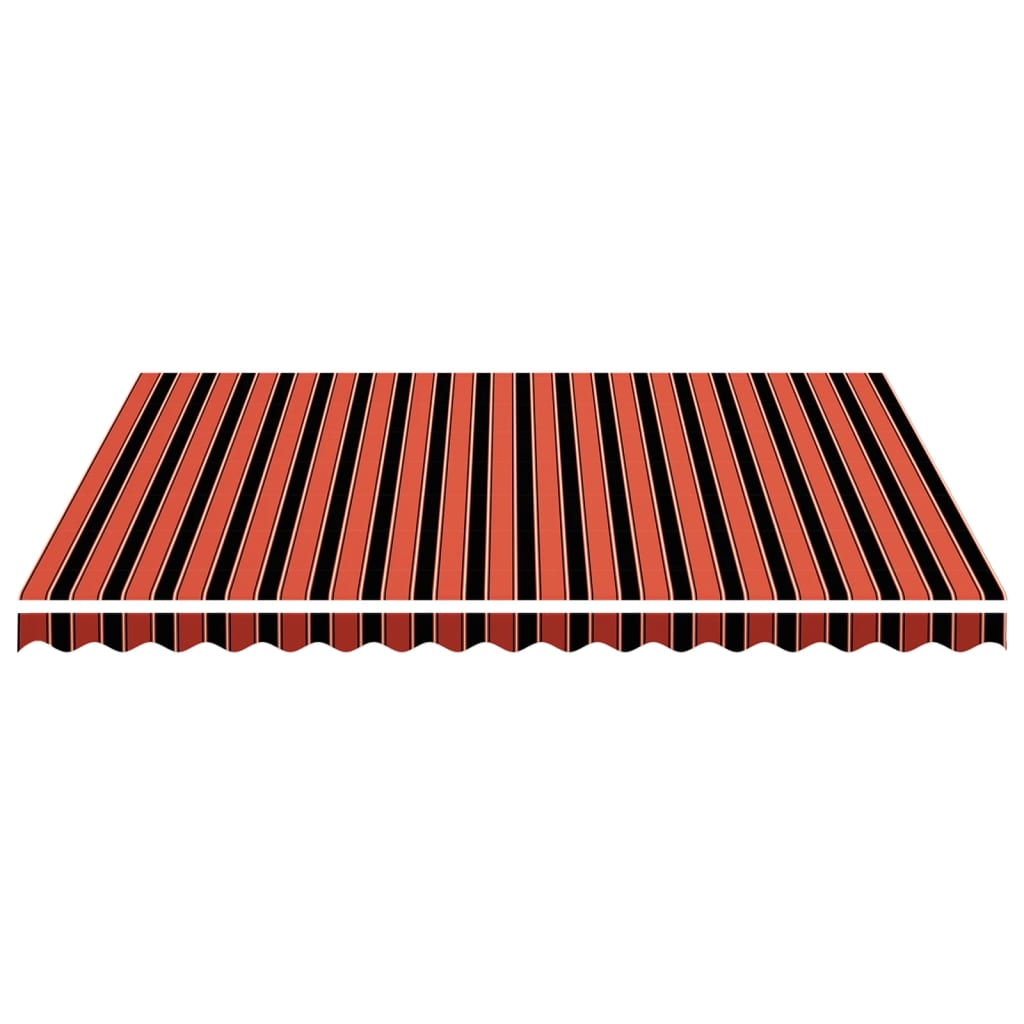 Vidaxl Ersatztuch für Luifel 4,5 x 3,5 m orange und braun