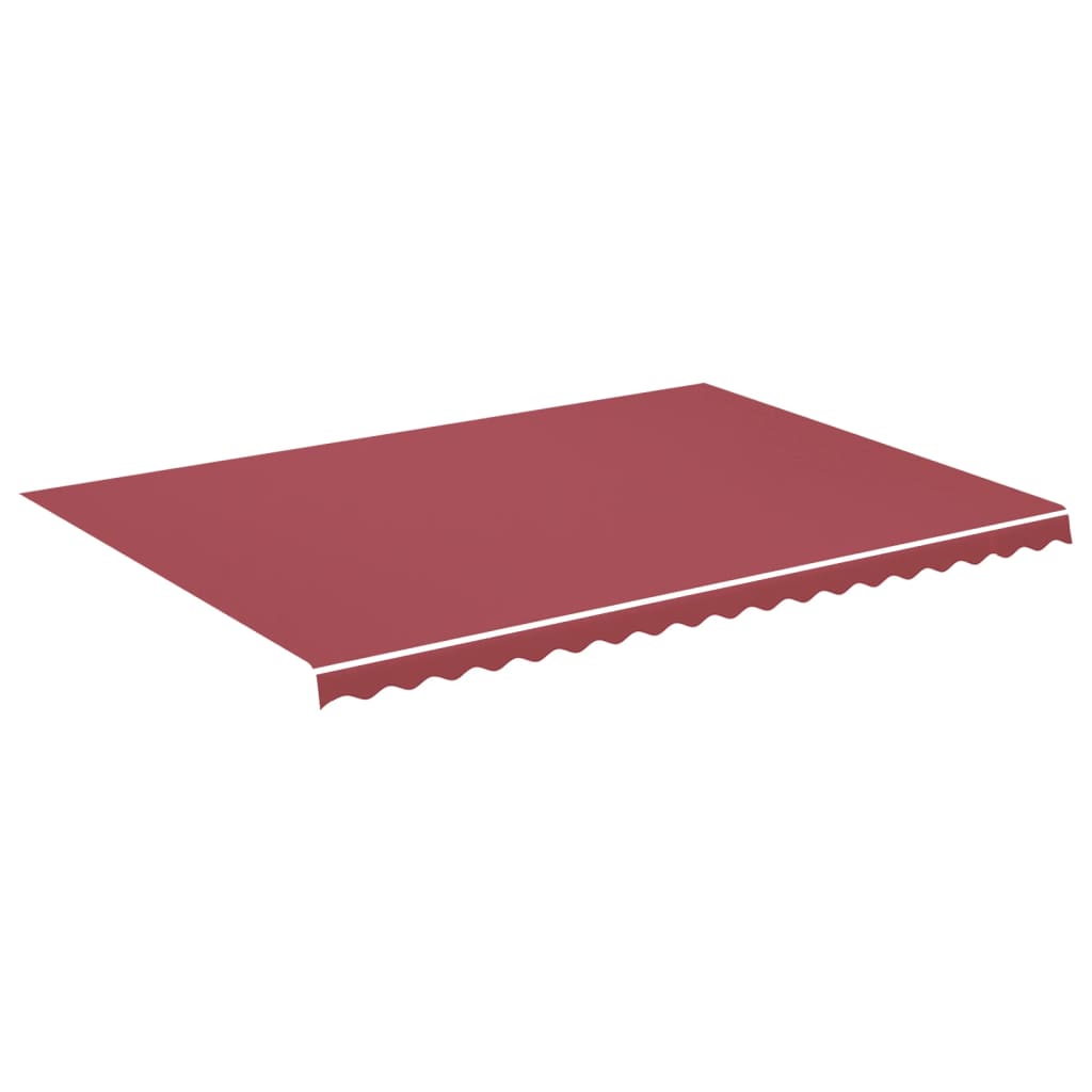 Vidaxl Ersatztuch für Luifel 5x3,5 M Bordeaux rot