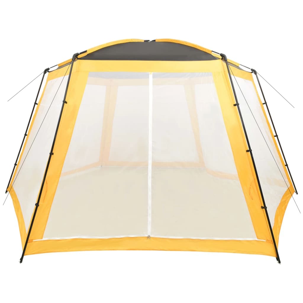 Vidaxl Schwimmbadzelt 590x520x250 cm Stoff gelb