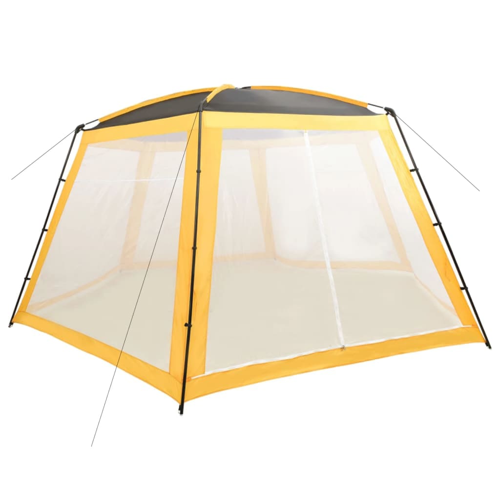 Vidaxl Schwimmbadzelt 660x580x250 cm Stoff gelb