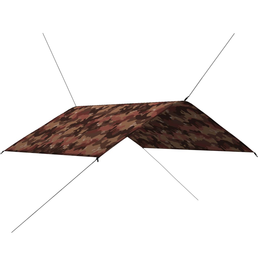 VIDAXL -Abdeckung Segel 4x4 m Tarnung