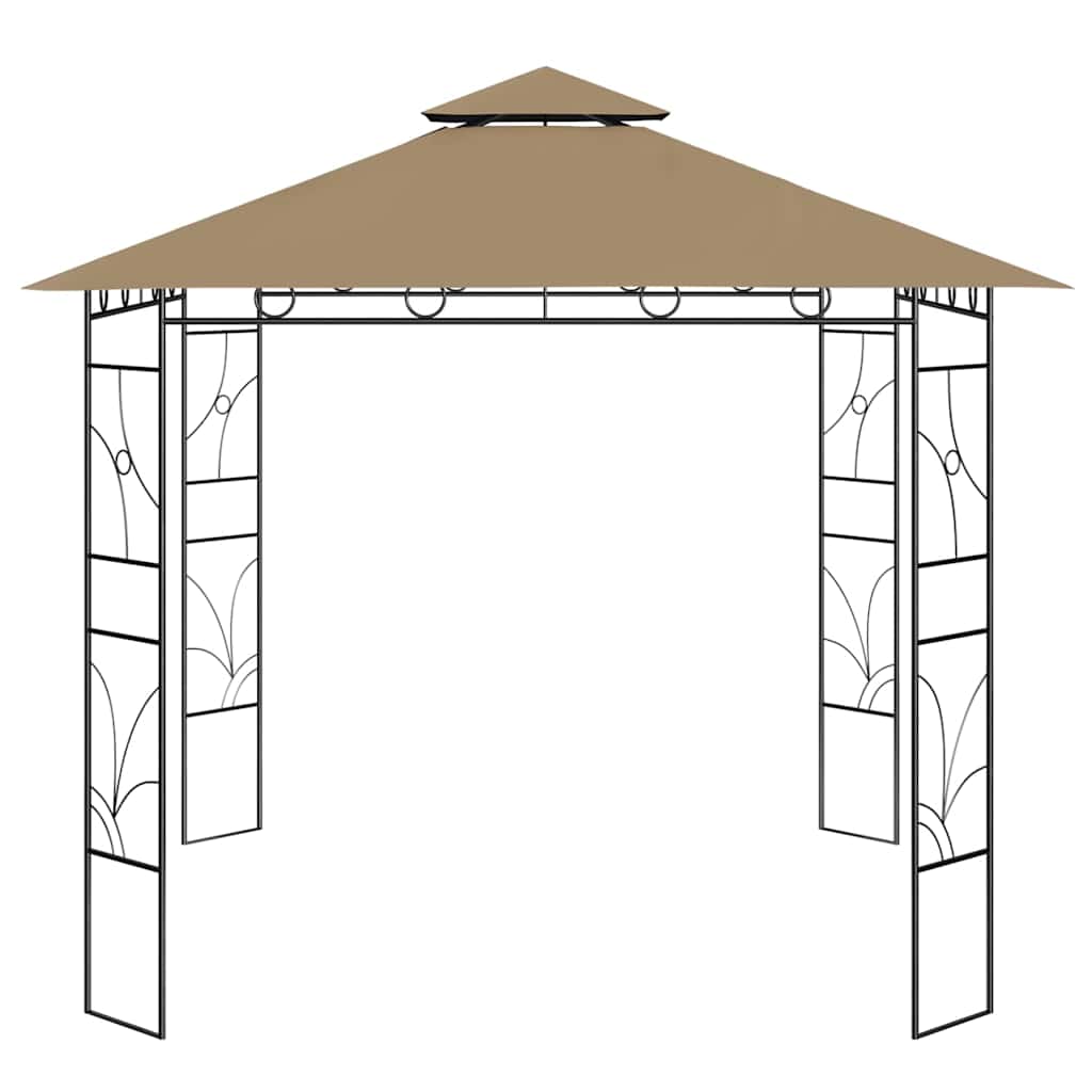 Vidaxl Arbor 160 g m² 3x3x2,7 M Taupe