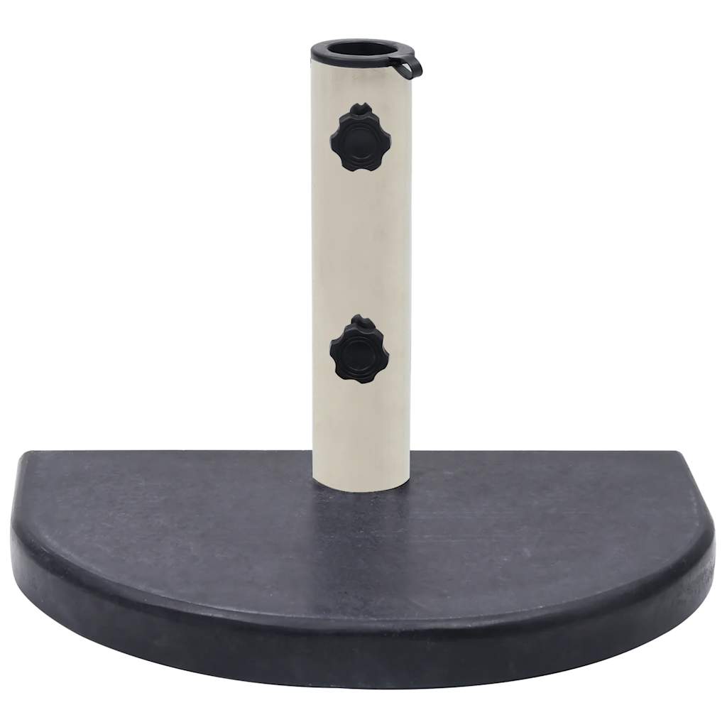 Vidaxl Parasol Foot 40x28x4 cm Granit schwarz