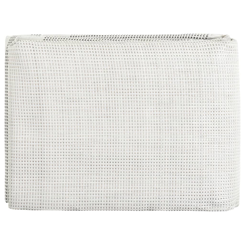 Vidaxl Zelt Teppich 400x250 cm Grau