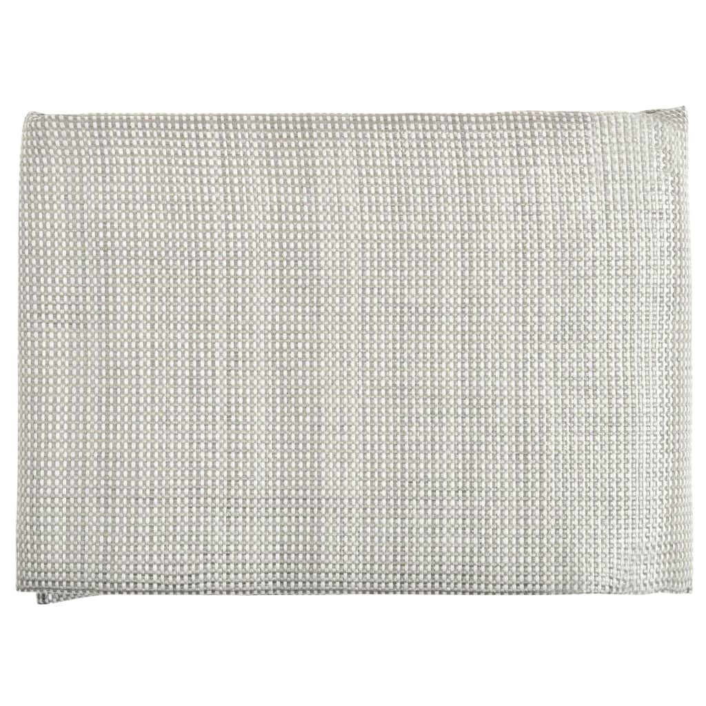 Vidaxl Zelt Teppich 450x250 cm dunkelgrau