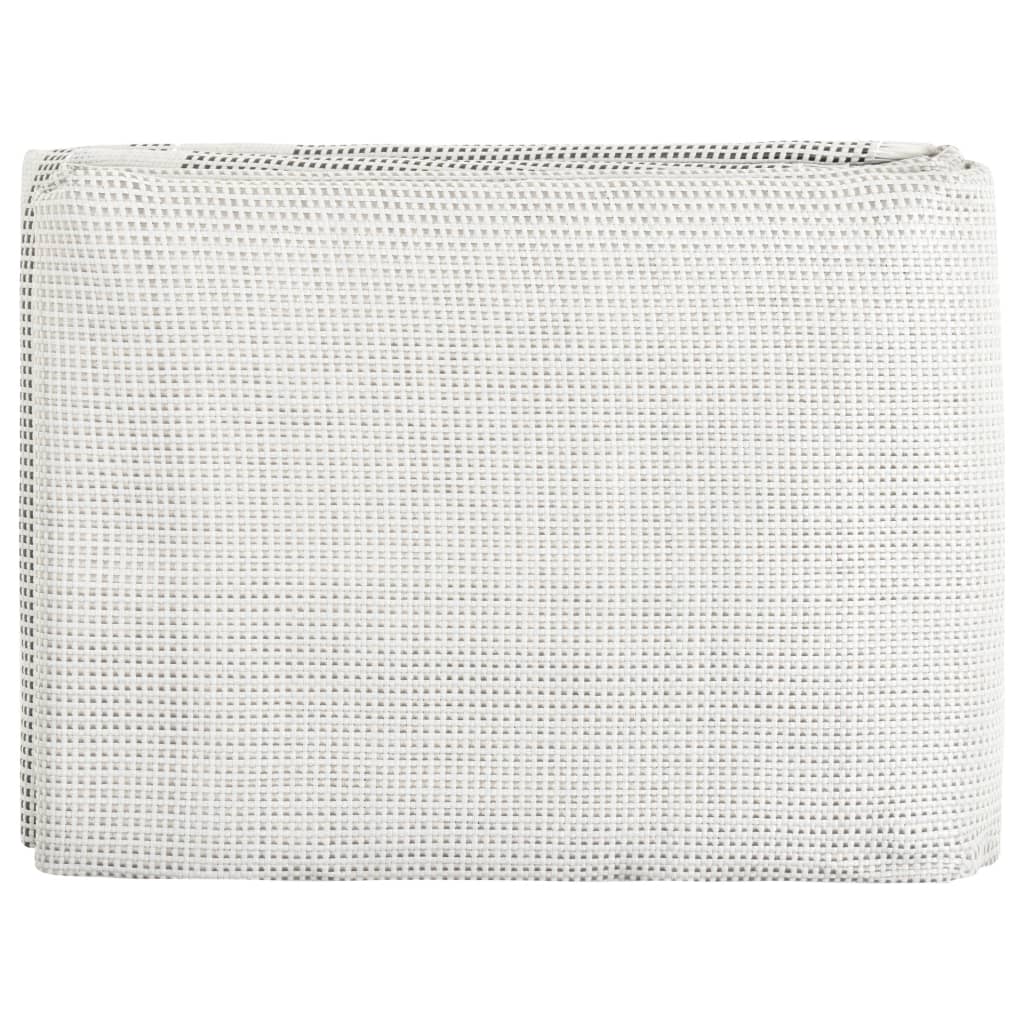 Vidaxl Zelt Teppich 550x250 cm Grau