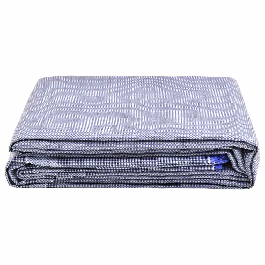 Vidaxl Zelt Teppich 650x300 cm Blau
