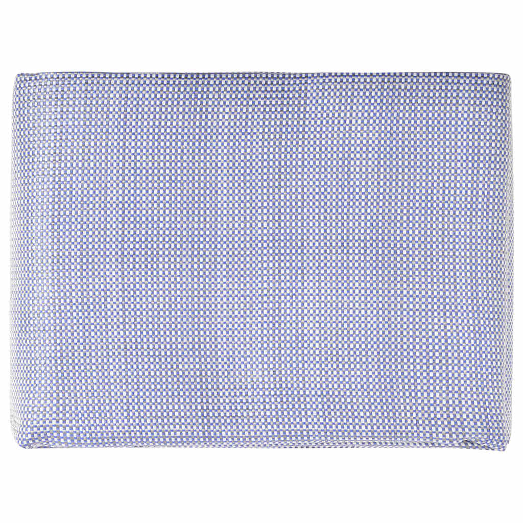 Vidaxl Zelt Teppich 650x300 cm Blau