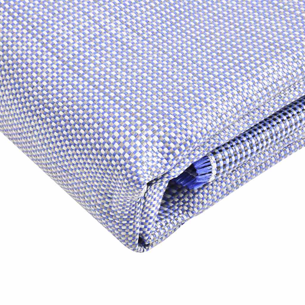 Vidaxl Zelt Teppich 650x300 cm Blau