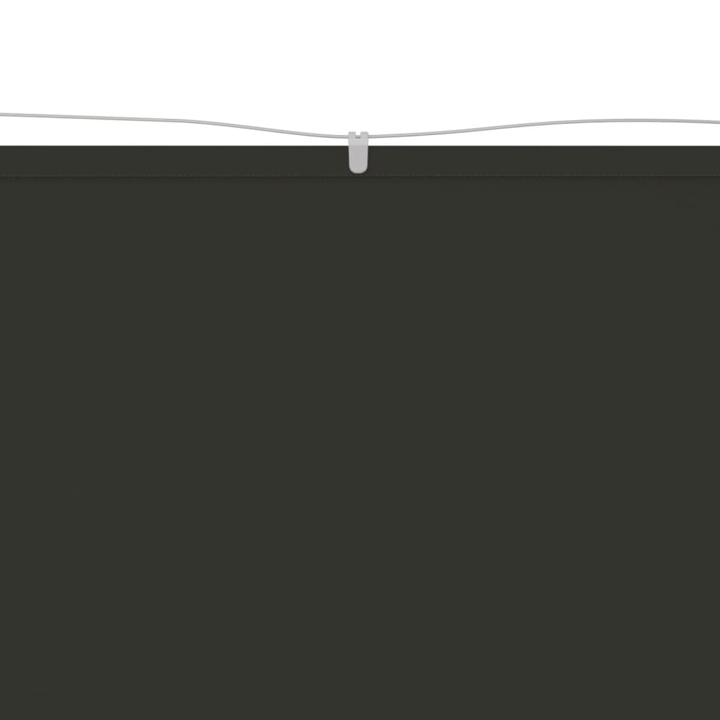 Vidaxl Luifel vertikal 100x420 cm Oxford Fabric Anthrazit -ausgelöst