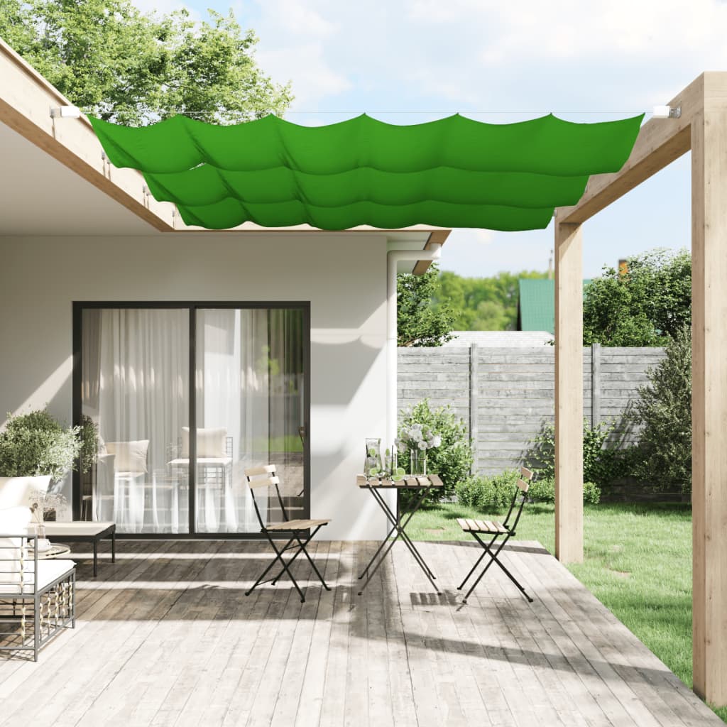 Vidaxl Luifel vertikal 100x270 cm Oxford Stoff hellgrün