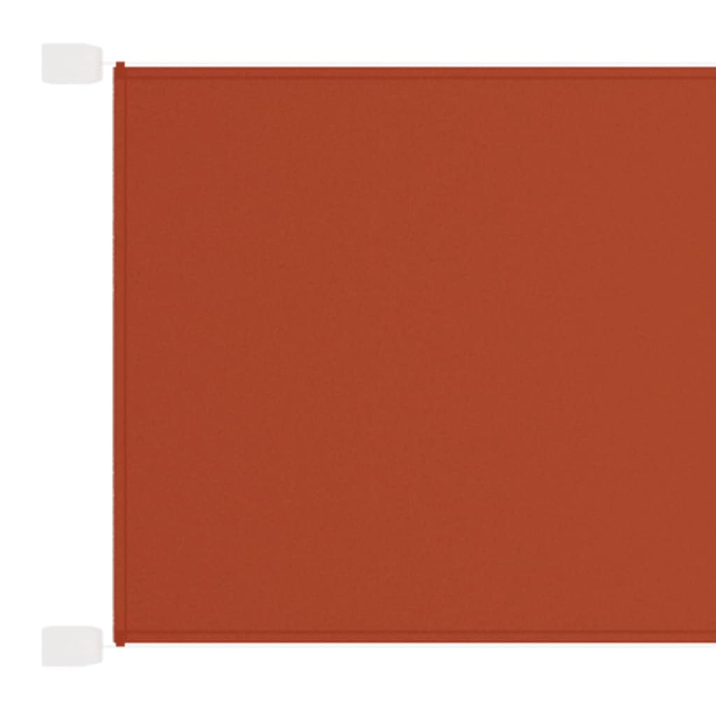 Vidaxl Luifel vertikal 140 x 360 cm Oxford Fabric Terracotta -Colored