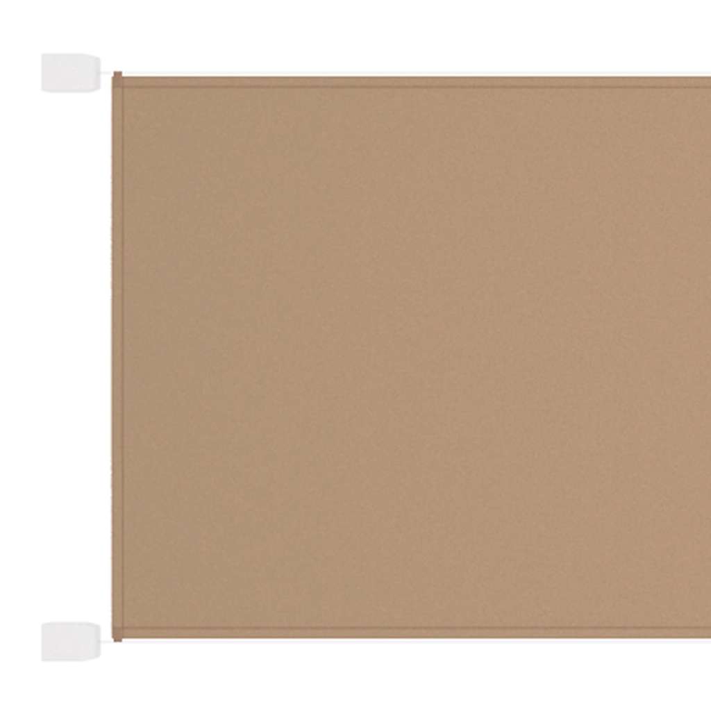 Vidaxl Luifel vertikal 140 x 420 cm Oxford Stofftaupe
