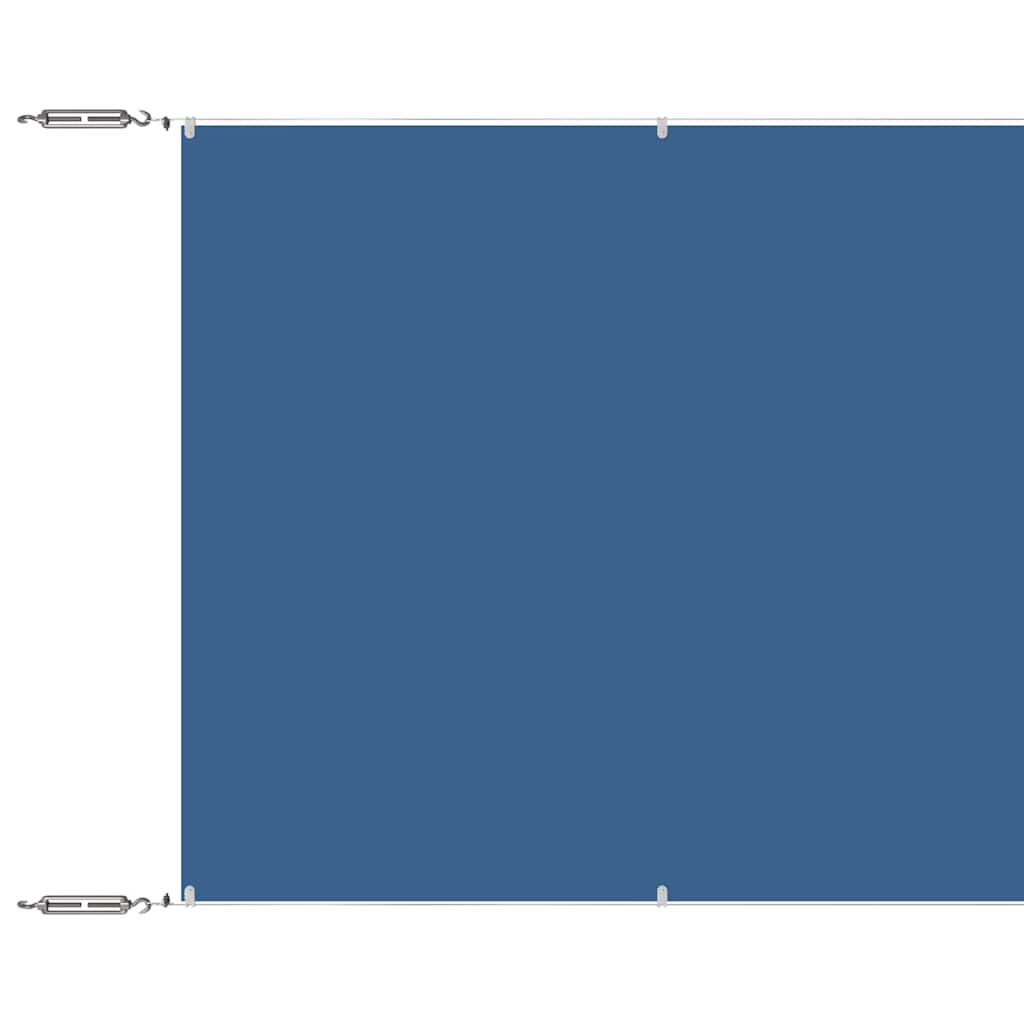 Vidaxl Luifel vertikal 60x800 cm Oxford Stoff blau