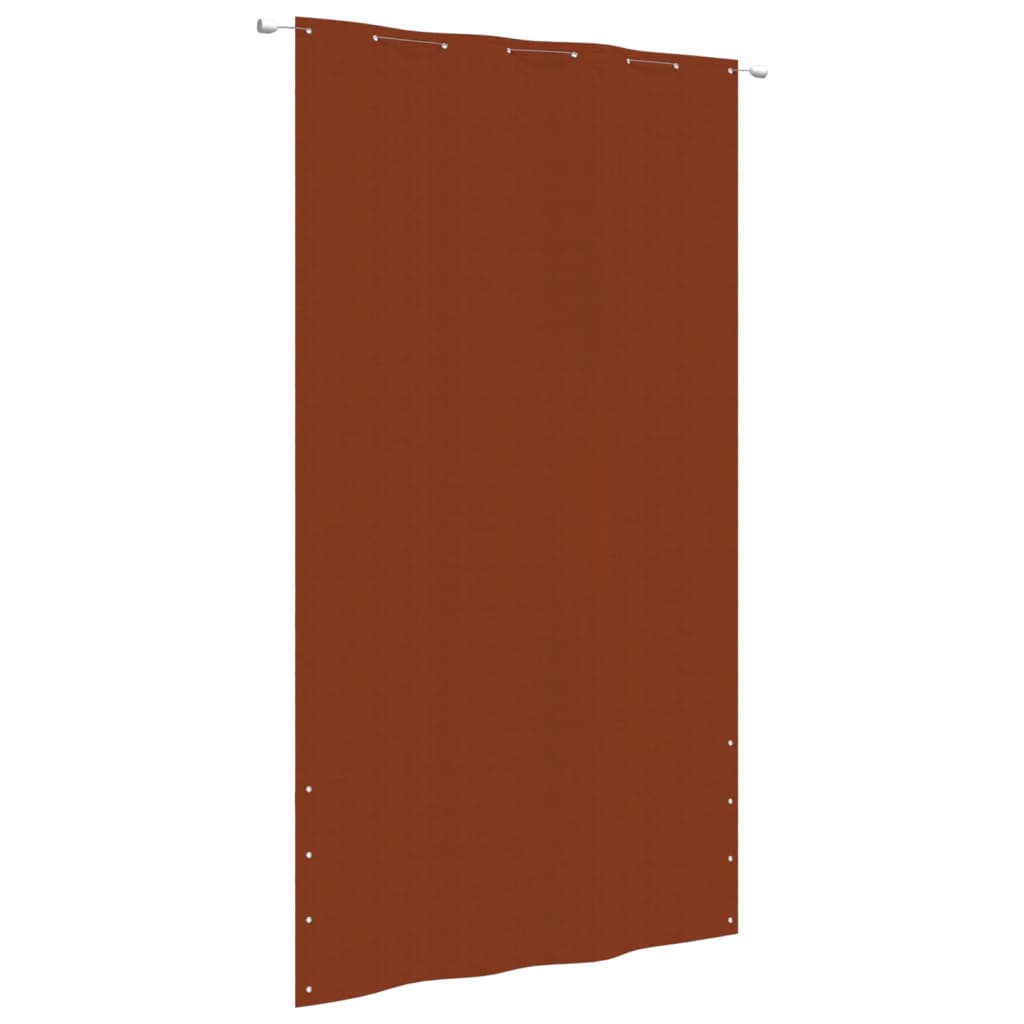 VIDAXL -Balkon -Bildschirm 160x240 cm Oxford Fabric Terracotta -Colored
