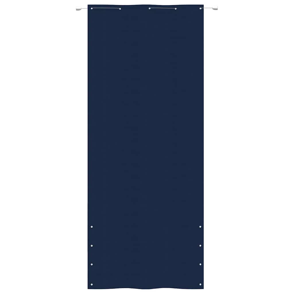 Vidaxl Balkon Bildschirm 100x240 cm Oxford Stoff blau