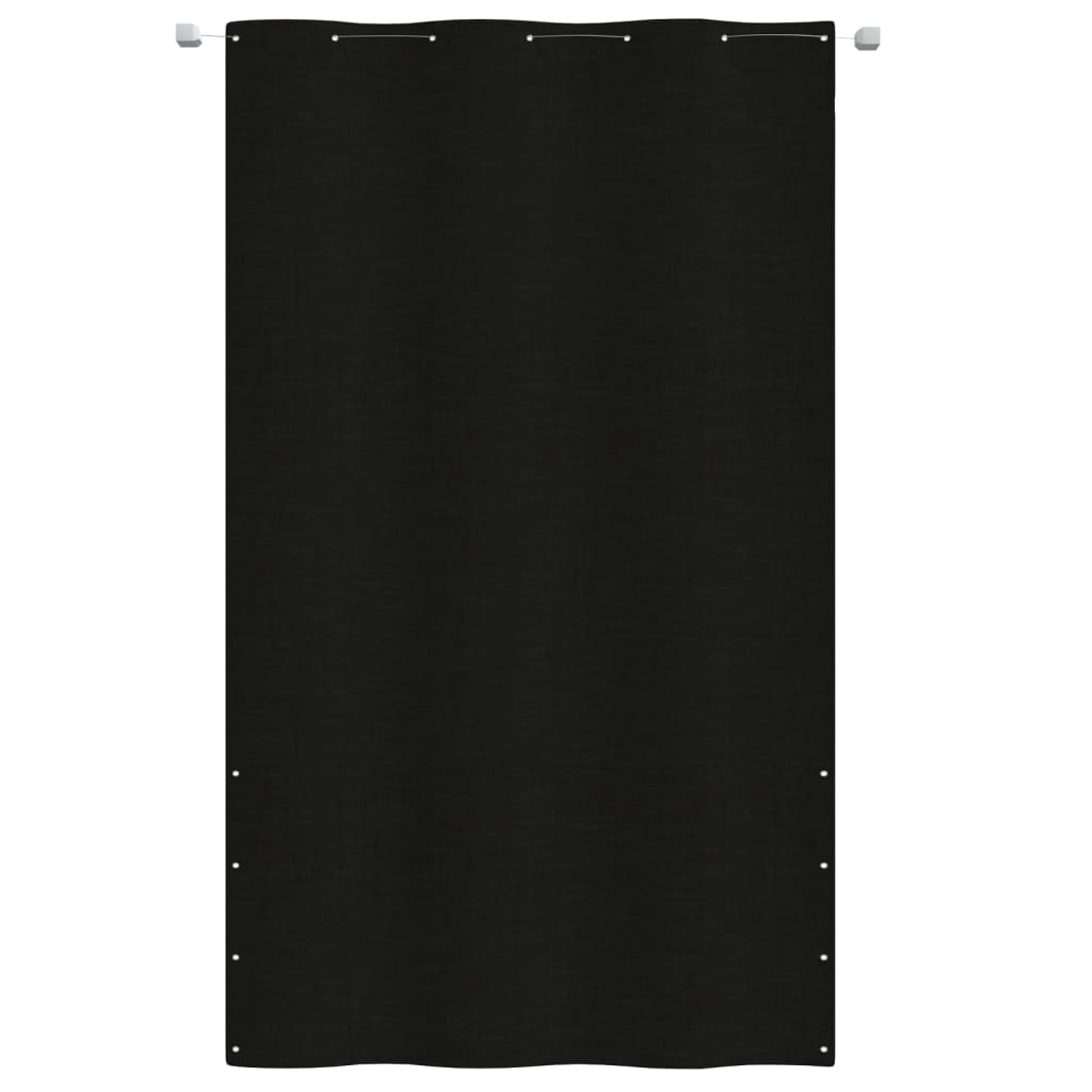 Vidaxl Balkon Bildschirm 140x240 cm Oxford Stoff schwarz