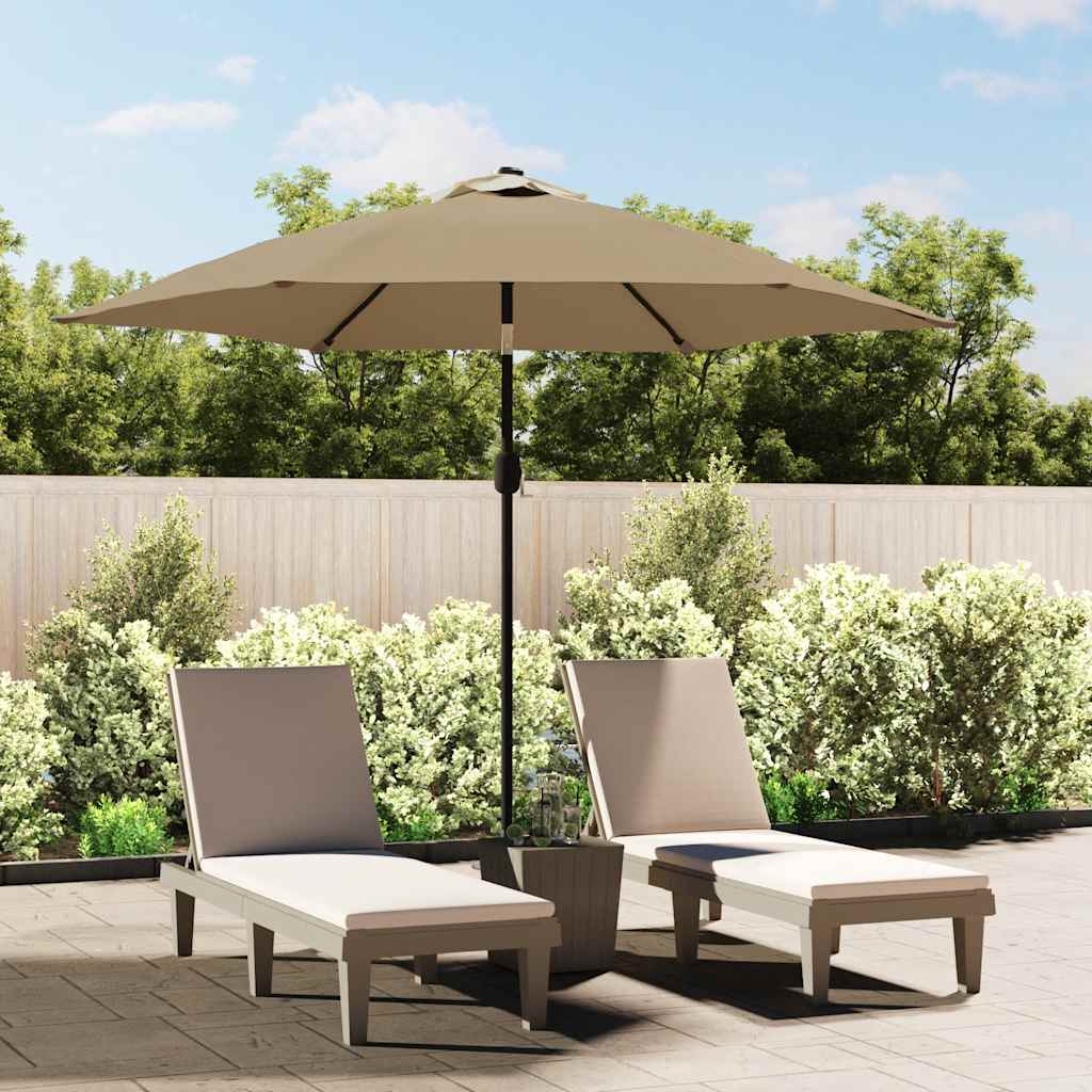 Vidaxl Ersatztuch für Parasol 300 cm Taupe