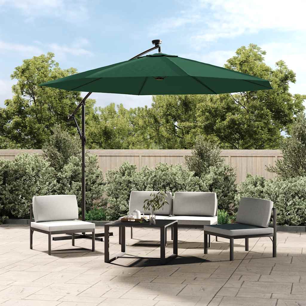 Vidaxl Ersatztuch für schwimmende Parasol 350 cm Grün