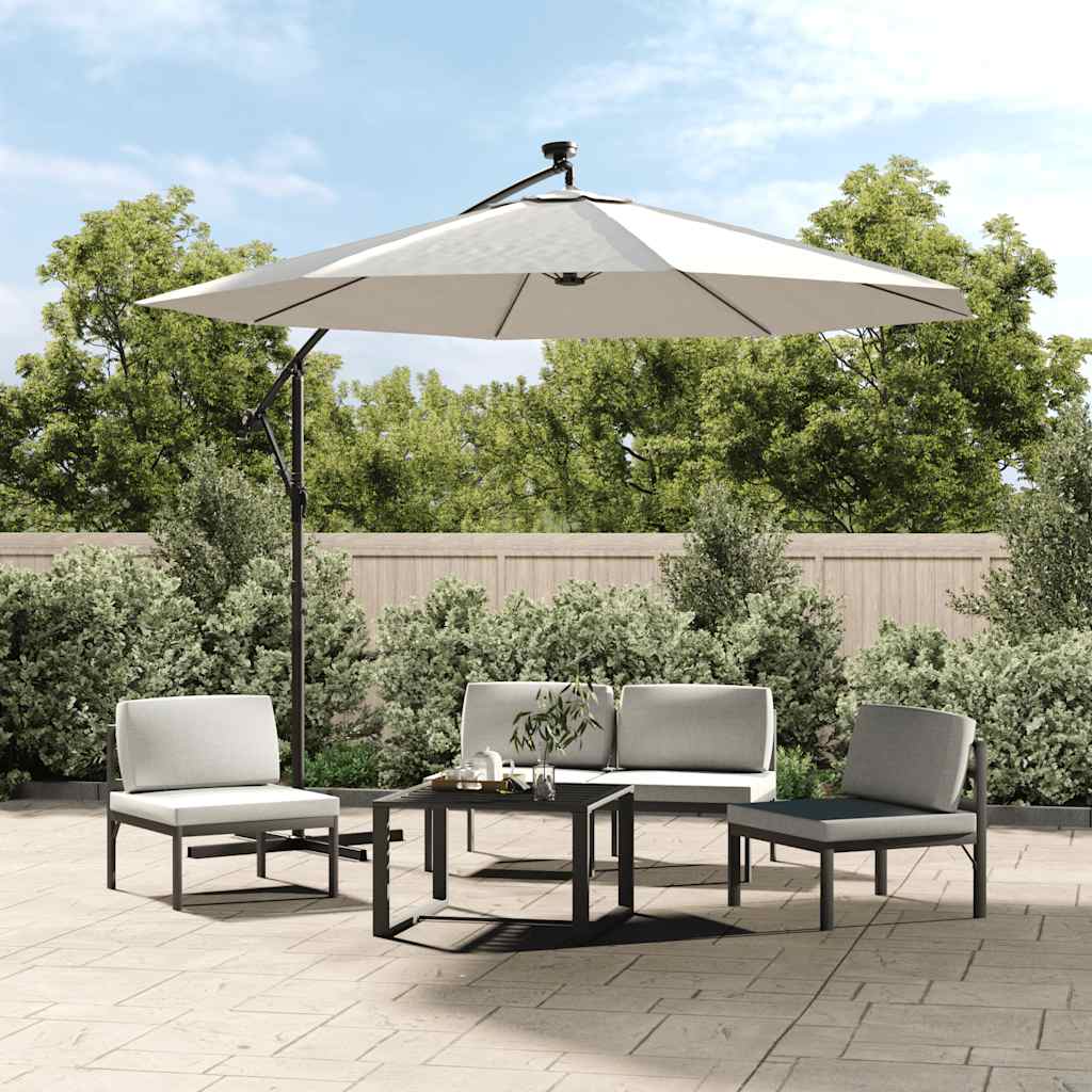 Vidaxl Ersatztuch für schwimmende Parasol 350 cm Sandweiß