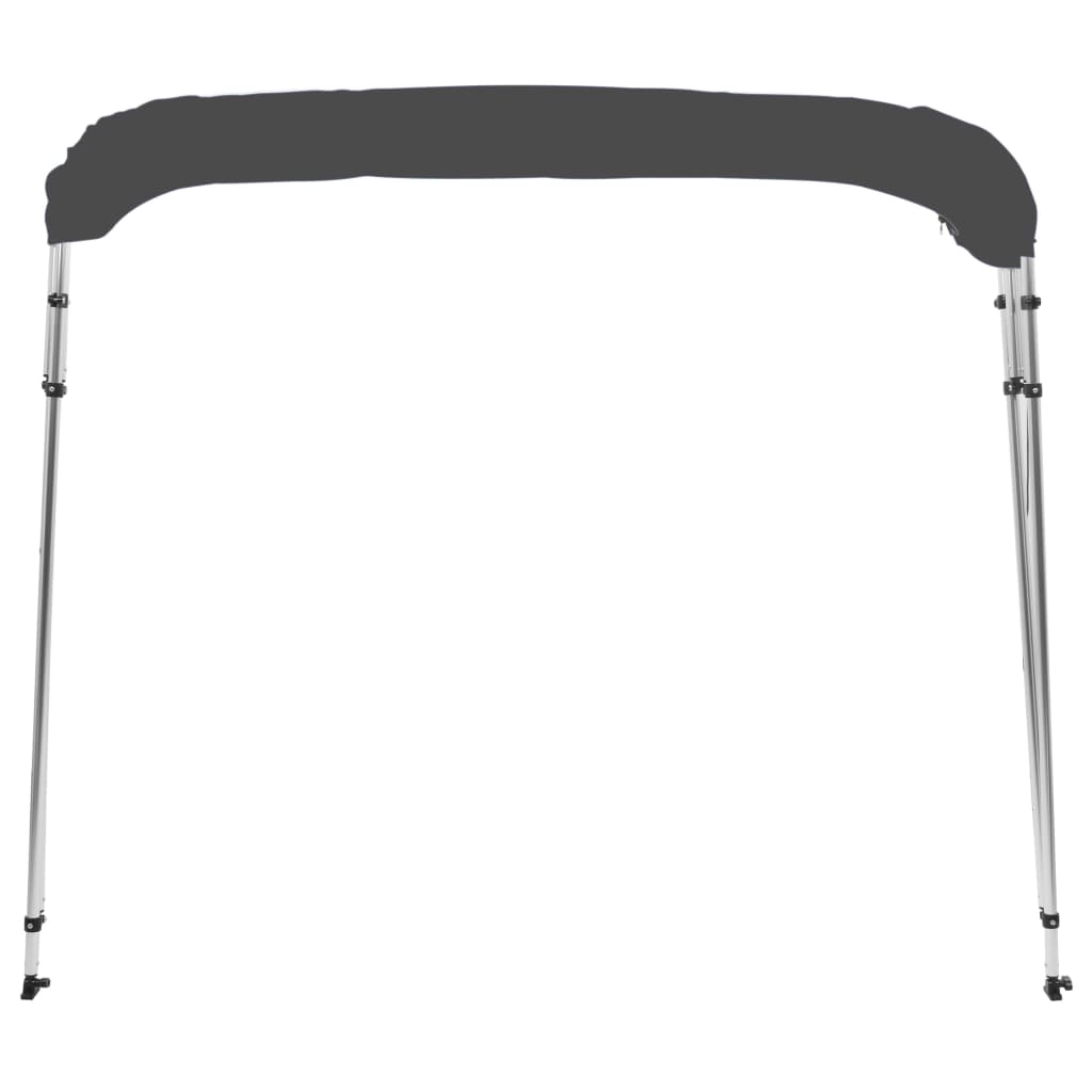 Vidaxl Biminitop 4-Boogs 243x196x137 cm Anthrazitfarben