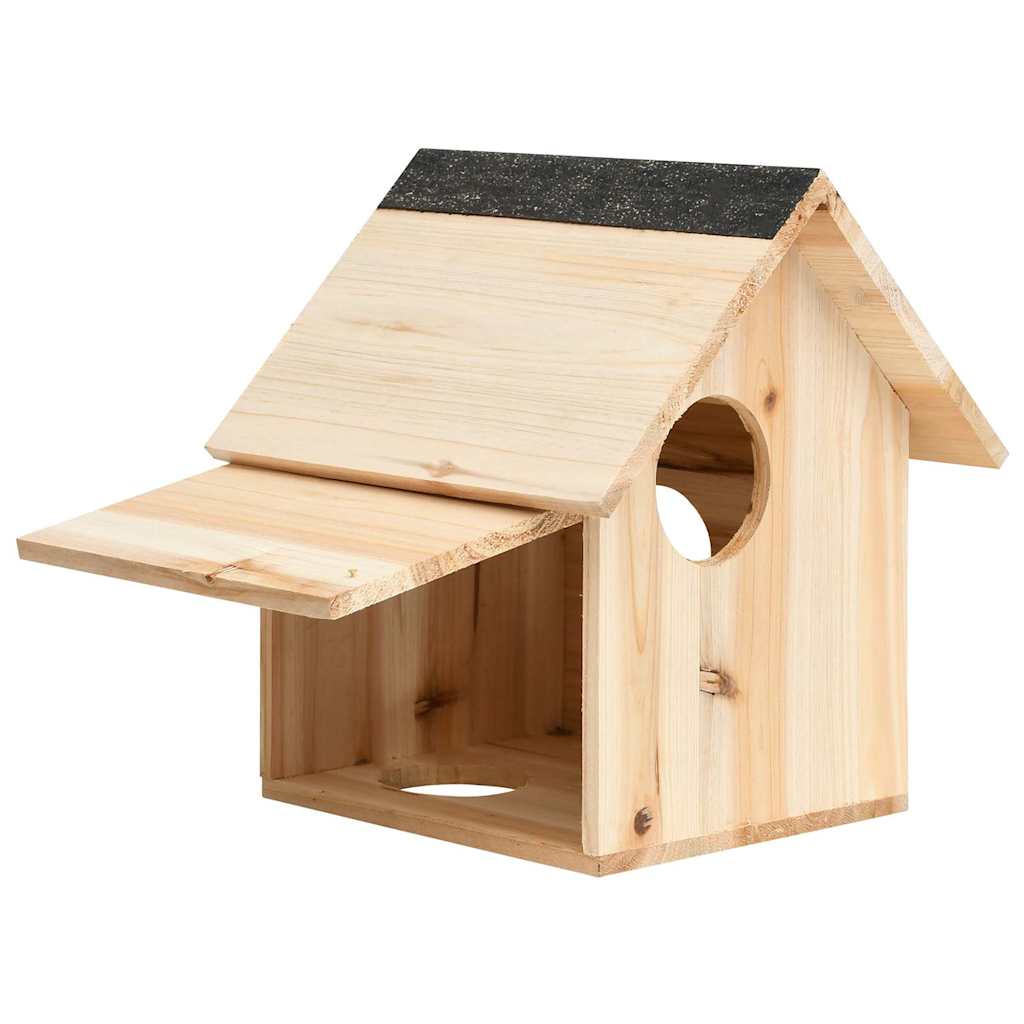 VIDAXL Eichhörnchen 26x25x29 cm Solid Vurenhout