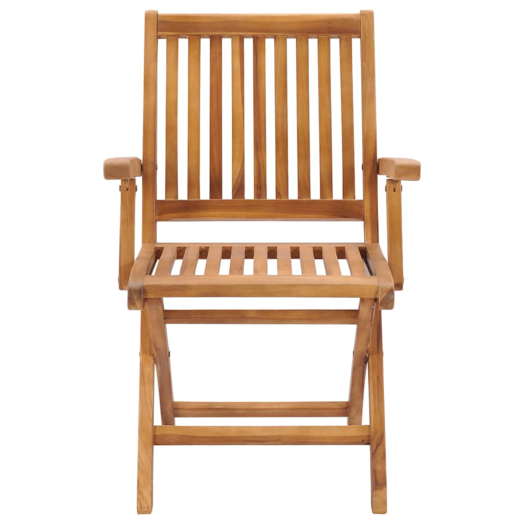 Vidaxl tuinstoelen 2 st inklapbaar massief teakhout