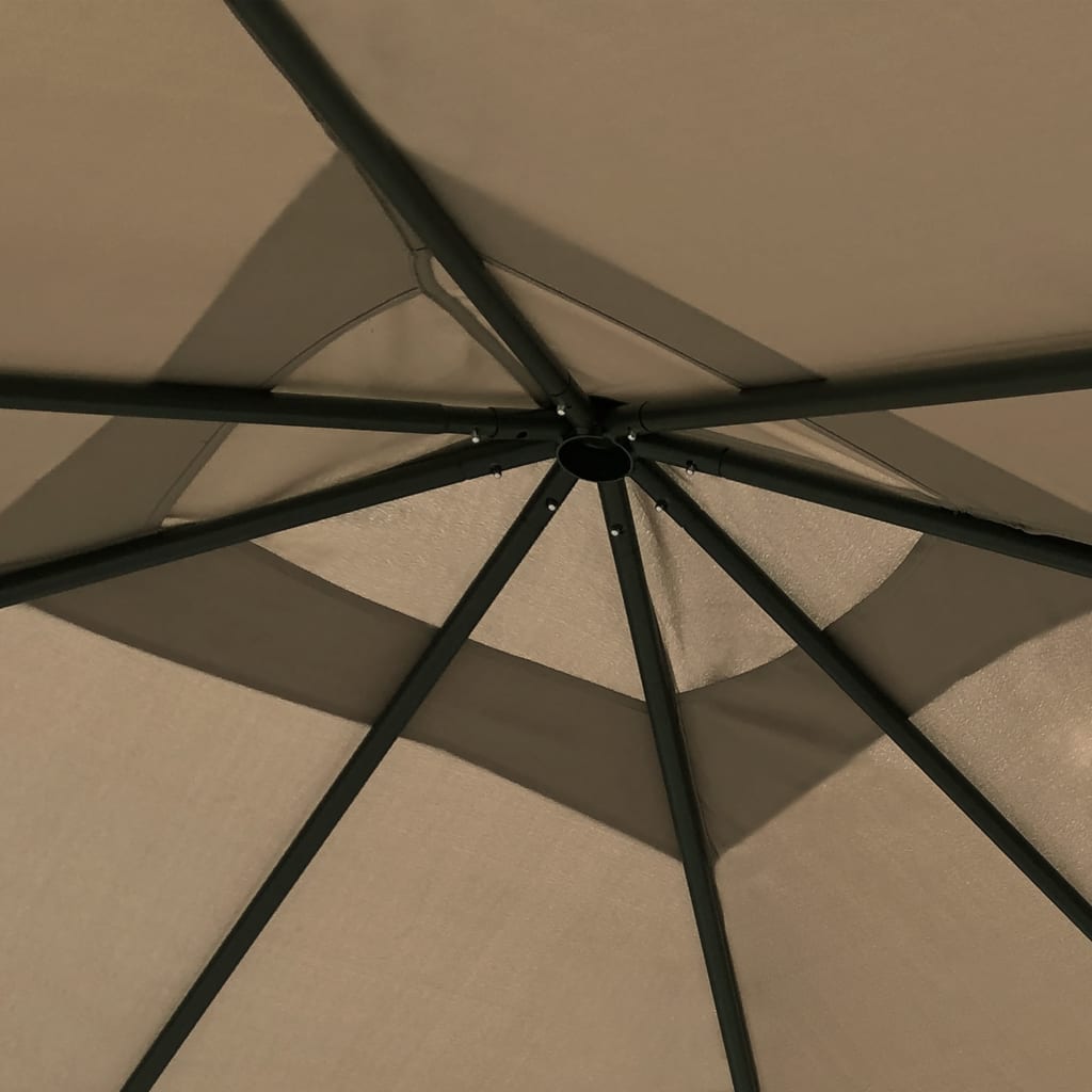 Vidaxl -Arbor 160 g m² 3x3x2,6 M Taupe
