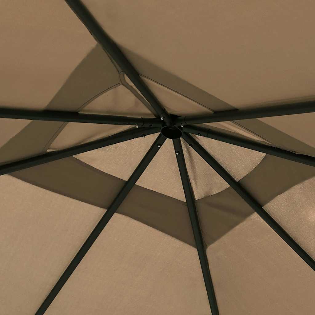 Vidaxl -Arbor 160 g m² 3x3x2,6 M Taupe