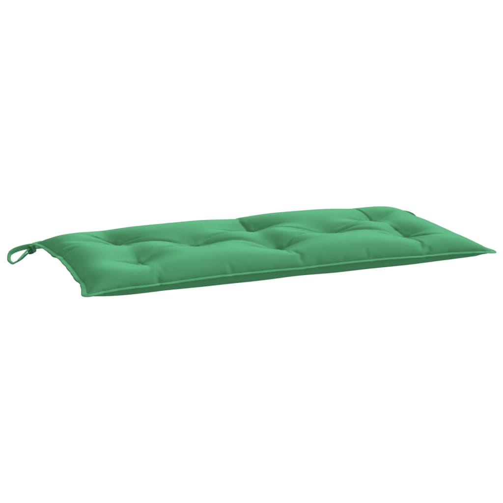 Vidaxl Garden Bench Kissen 100x50x7 cm Oxford Stoff grün