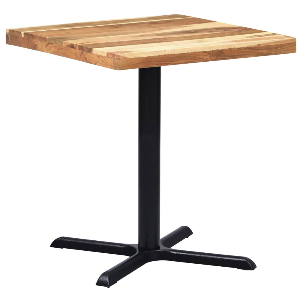 Vidaxl bistrotafelpoot 76x76x72 cm gietijzer zwart