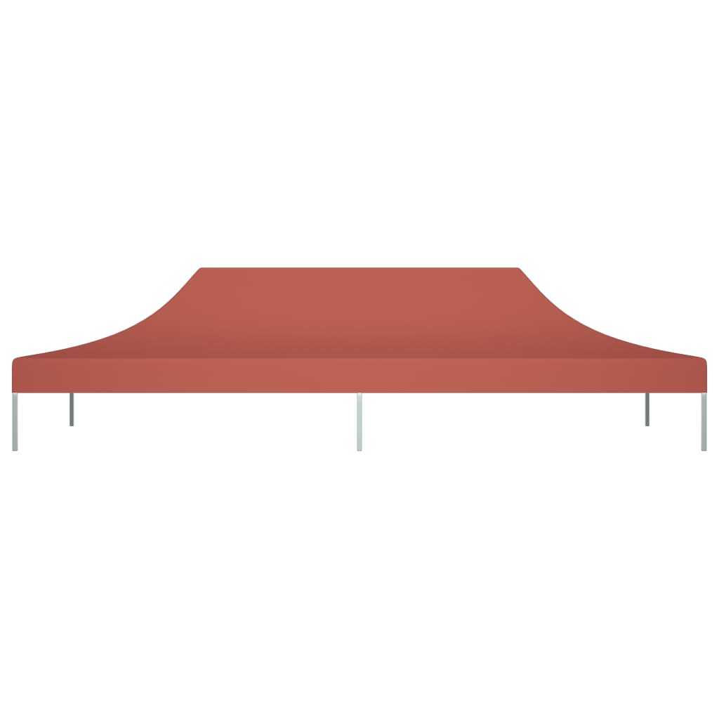 Vidaxl -Party -Zeltdach 270 g m² 6x3 m Terrakotta