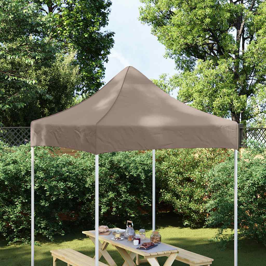 Vidaxl -Party -Zeltdach 270 g m² 2x2 m Taupe