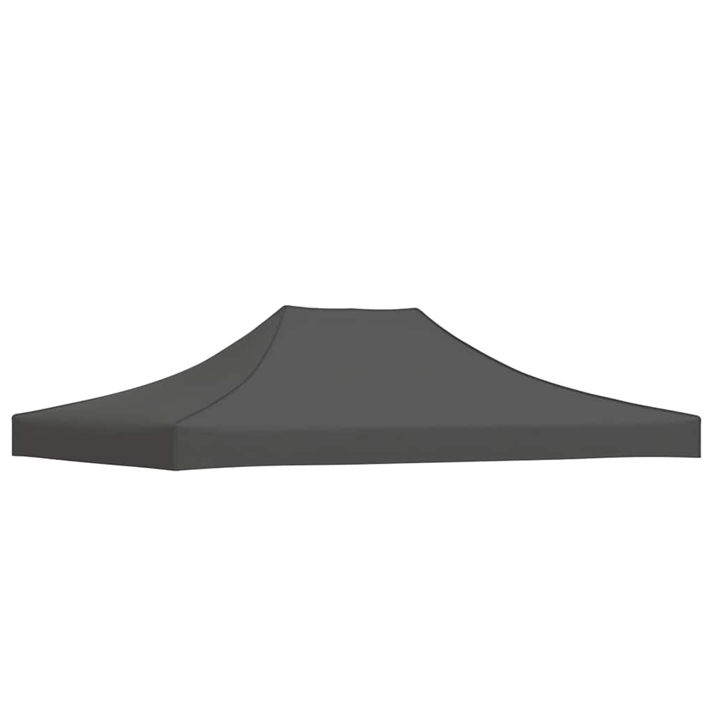 VIDAXL -Party -Zeltdach 270 g m² 4,5 x 3 Anthrazit -ausgelöst