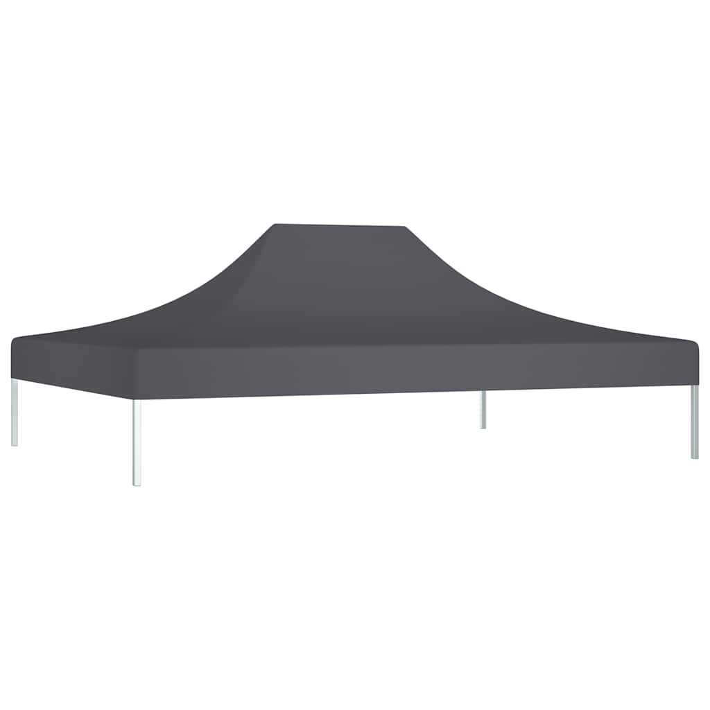 VIDAXL -Party -Zeltdach 270 g m² 4,5 x 3 Anthrazit -ausgelöst