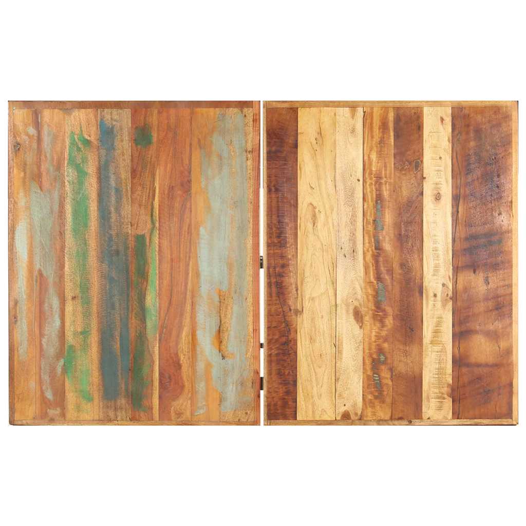 Vidaxl salontafel 142x90x42 cm massief gerecycled hout